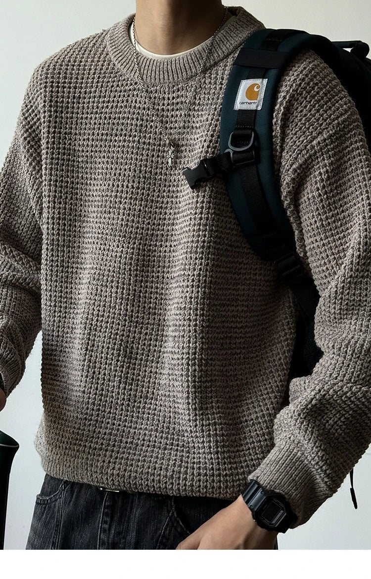 Chenille Crewneck Sweater