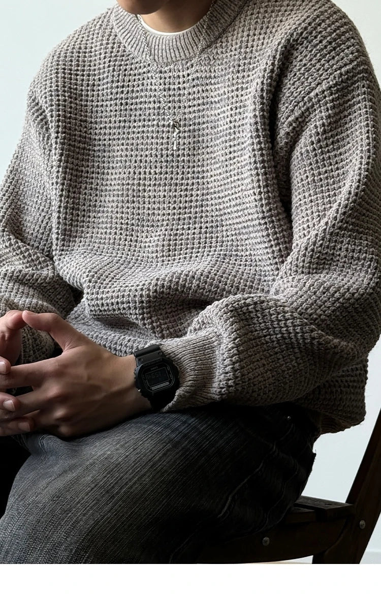 Chenille Crewneck Sweater