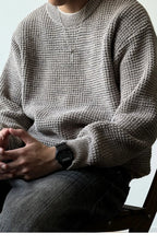 Chenille Crewneck Sweater