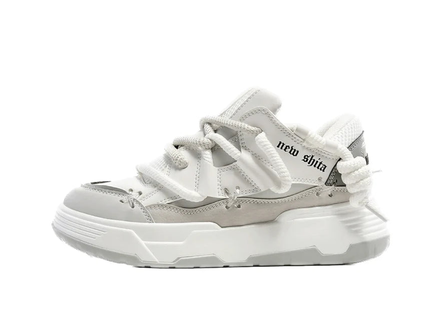 Chunky Lace Platform Sneakers