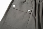 Color Block Side Zip Casual Pants