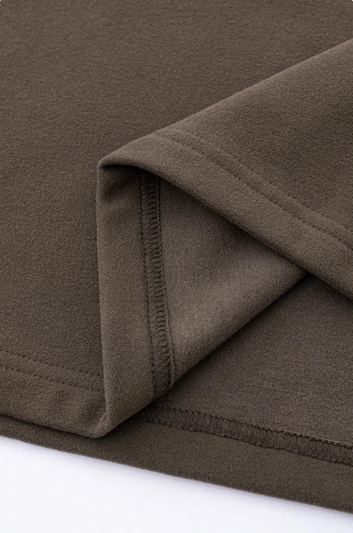 Essential Contrast Double Layer Long Sleeve T-Shirt