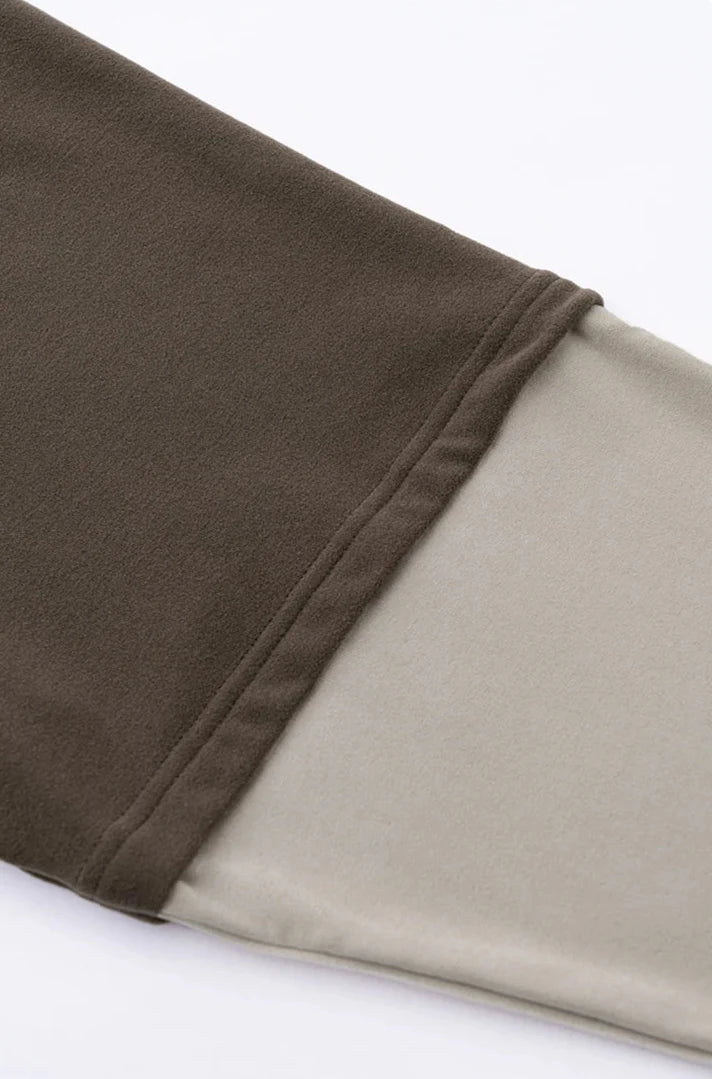 Essential Contrast Double Layer Long Sleeve T-Shirt