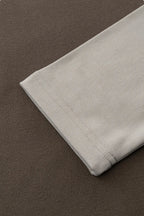 Essential Contrast Double Layer Long Sleeve T-Shirt