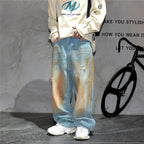 Copper Dust Baggy Denim Jeans