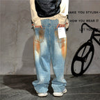 Copper Dust Baggy Denim Jeans
