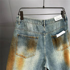 Copper Dust Baggy Denim Jeans