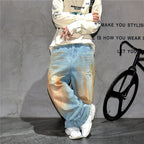 Copper Dust Baggy Denim Jeans