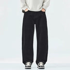 Corduroy Barrel Leg Trousers