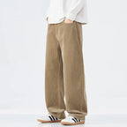 Corduroy Barrel Leg Trousers