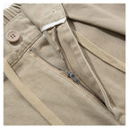 Cotton Twill Workwear Barrel Leg Pants
