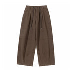 Cotton Twill Workwear Barrel Leg Pants
