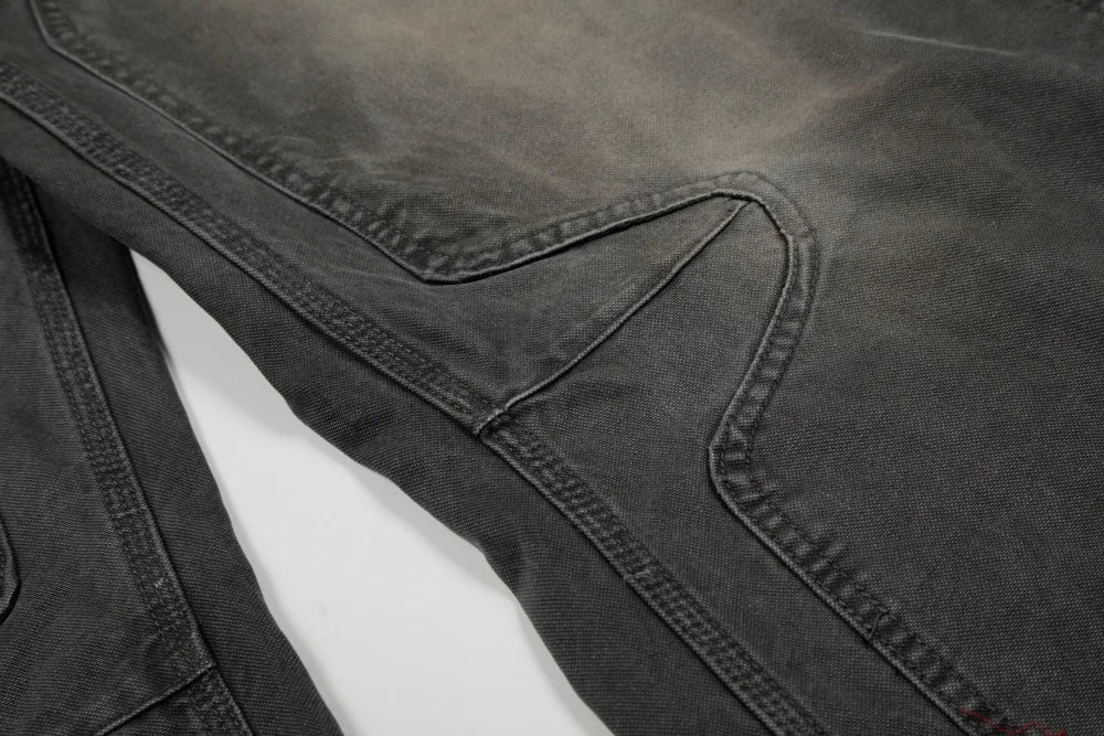 Curved Baggy Carpenter Jeans