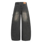 Curved Baggy Carpenter Jeans