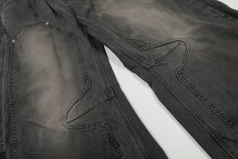 Curved Baggy Carpenter Jeans