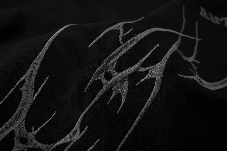 Cyber Sigilism Embroidered T-Shirt