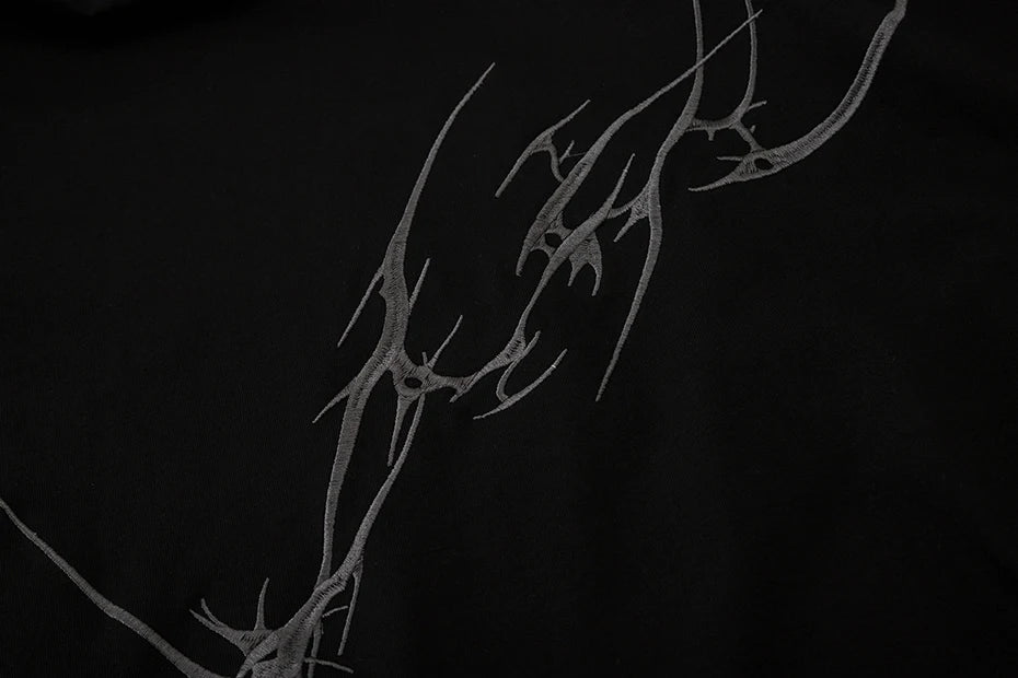 Cyber Sigilism Embroidered T-Shirt