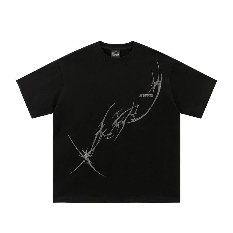 Cyber Sigilism Embroidered T-Shirt