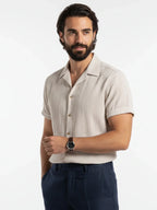 Men's Linen Shirt Short Sleeve