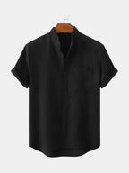 Men's Linen Shirt Classic Old Money