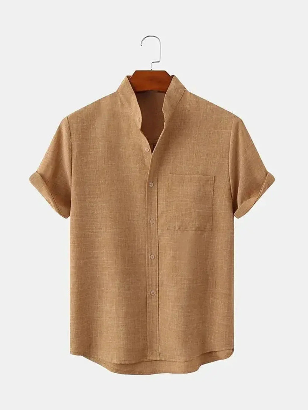 Men's Linen Shirt Classic Old Money