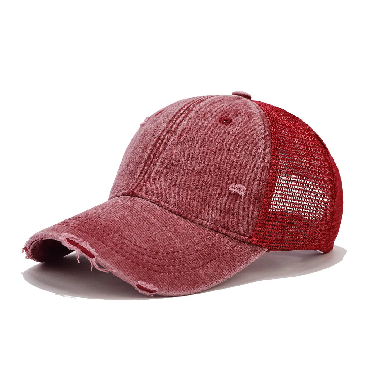 Distressed Wash Trucker Cap
