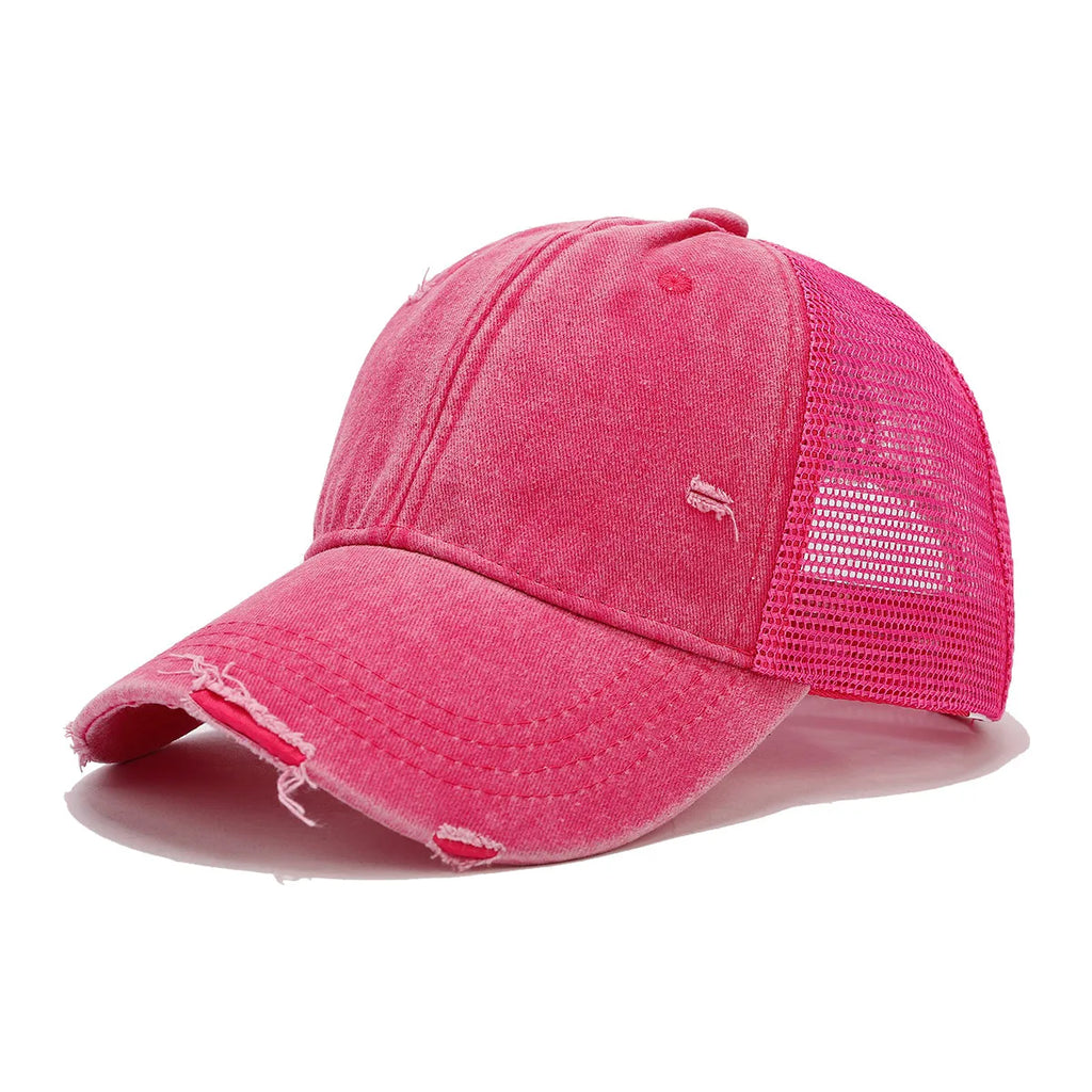 Distressed Wash Trucker Cap