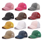 Distressed Wash Trucker Cap