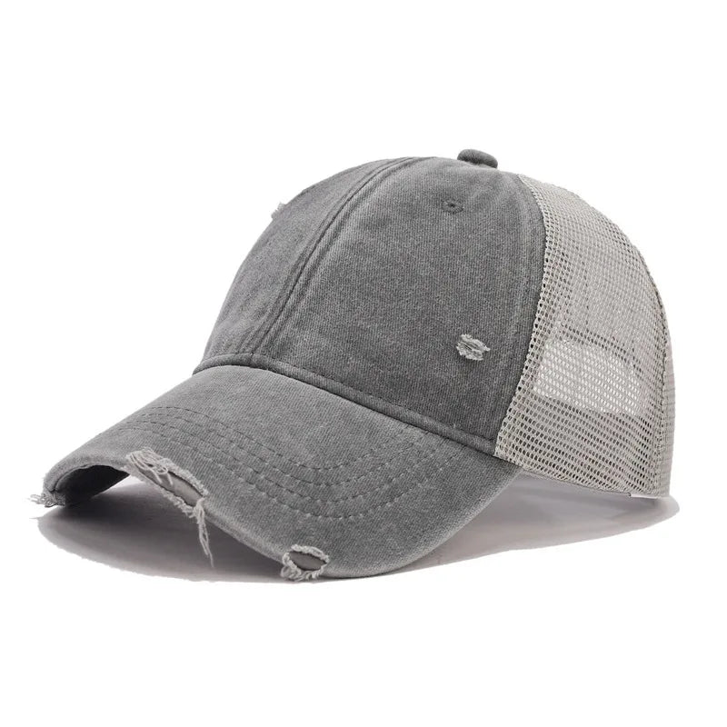 Distressed Wash Trucker Cap
