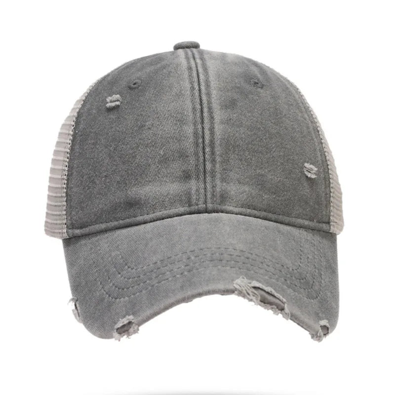 Distressed Wash Trucker Cap