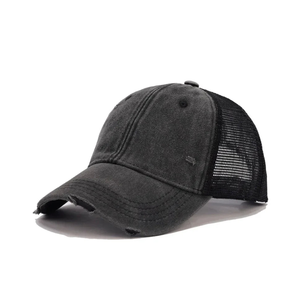Distressed Wash Trucker Cap