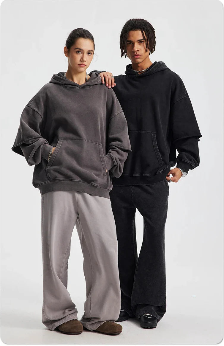 Double Layer Heavyweight Hoodie