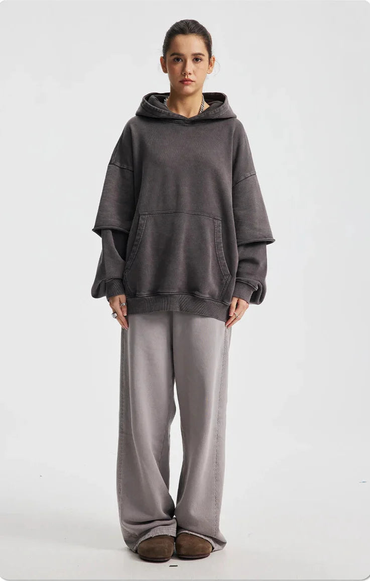 Double Layer Heavyweight Hoodie