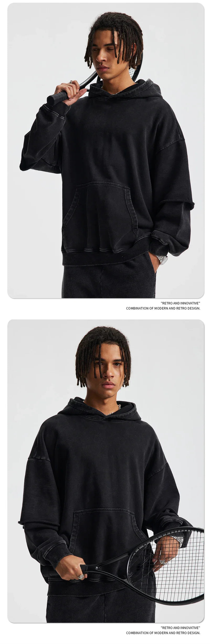 Double Layer Heavyweight Hoodie