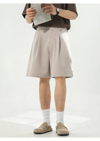 Draped Pleat Shorts