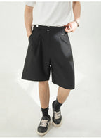 Draped Pleat Shorts