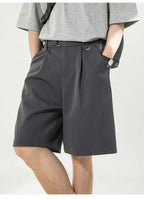 Draped Pleat Shorts