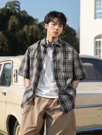 Drop Sleeve Check Shirt