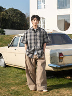 Drop Sleeve Check Shirt
