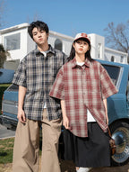 Drop Sleeve Check Shirt