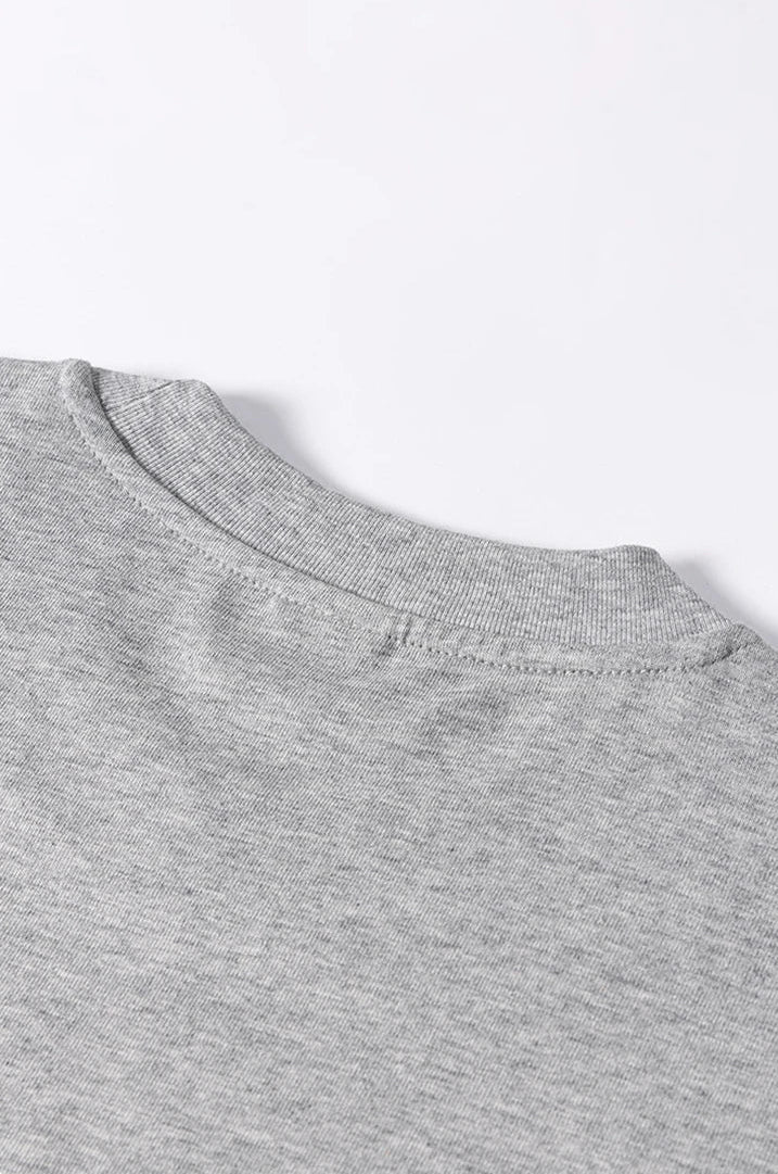 ESSENTIAL Wide Sleeve Boxy T-Shirt