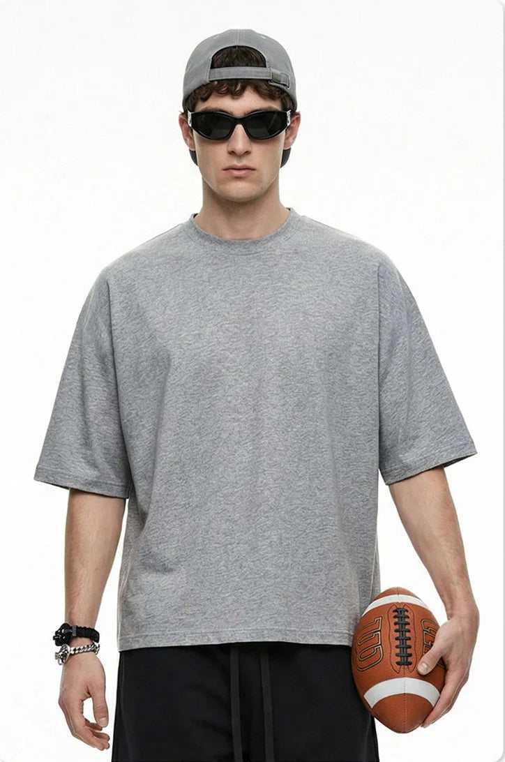 ESSENTIAL Wide Sleeve Boxy T-Shirt