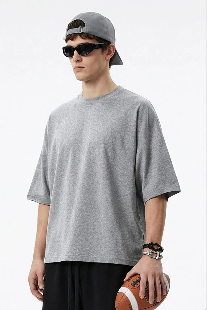 ESSENTIAL Wide Sleeve Boxy T-Shirt