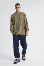 Essential Acid Washed Long Sleeve T-Shirt