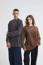 Essential Acid Washed Long Sleeve T-Shirt