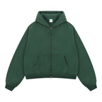 Essential Boxy Zip Hoodie