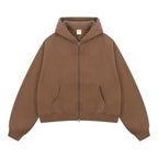 Essential Boxy Zip Hoodie