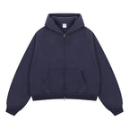 Essential Boxy Zip Hoodie