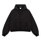 Essential Boxy Zip Hoodie