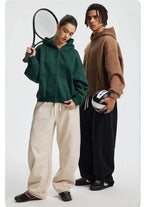 Essential Boxy Zip Hoodie